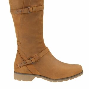 Teva Women's Brown Leather Winter Boots